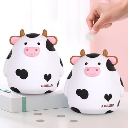 Duck Piggy Bank for Kids, Unbreakable Money Coin Bank for Boys and Girls, Great Gifts for Birthday, Easter, Christmas (D) in Kuwait