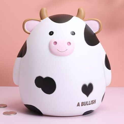 Duck Piggy Bank for Kids, Unbreakable Money Coin Bank for Boys and Girls, Great Gifts for Birthday, Easter, Christmas (D) in Kuwait
