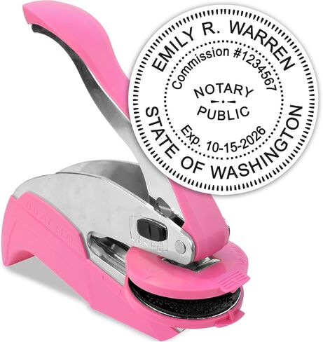 MaxMark Notary Stamp for State of Colorado- Self Inking Stamp in Saudi Arabia