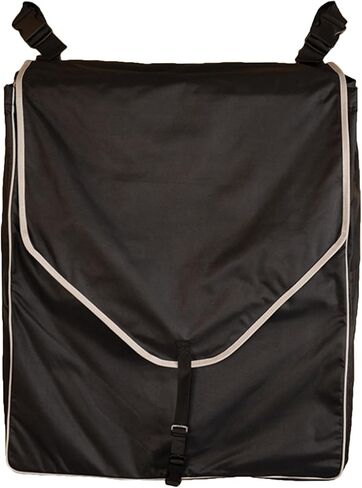 Schneiders Supreme Stall Front Large Horsewear Bag II | Durable 600D Polyester | Teflon Coated | Removable Plexiglass Bottom | Portable & Easy to Hang | Color Black in Kuwait