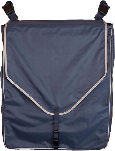 Schneiders Supreme Stall Front Large Horsewear Bag II | Durable 600D Polyester | Teflon Coated | Removable Plexiglass Bottom | Portable & Easy to Hang | Color Black in Kuwait