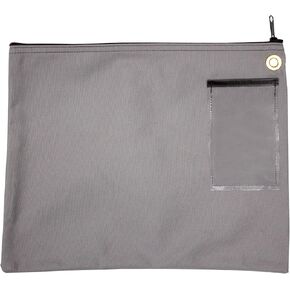 Interoffice Transit Mailbag, Canvas Envelope,14x11 (Gray)