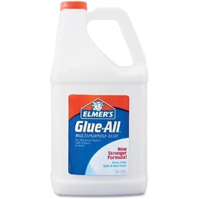 Elmer's Glue All Multipurpose White Glue, 1 Gallon (HUNE395) Category: Glues and Adhesives