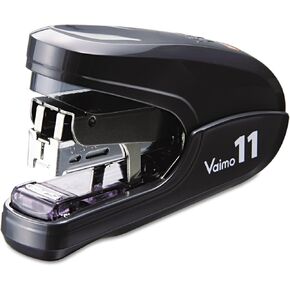 Max HD11FLKBK Flat Clinch Light Effort Stapler, 35-Sheet Capacity, Black