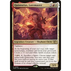 Magic: the Gathering - Quintorius, Loremaster (250) - March of The Machine