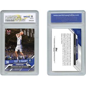 2024 Topps Bowman Cooper Flagg Card True Rookie Card #1 Duke RC - Gem Gem Mint 10