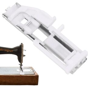 Sewing Machine Feet White Overcast Foot for Sewing Machine, Automatic Button Hole Foot Compatible with Janome, Suitable for Low Handle Snap-on Type (3.5 * 0.98in)