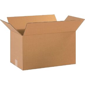 AVIDITI 18 x 10 x 10 Corrugated Cardboard Boxes, Medium 18"L x 10"W x 10"H, Pack of 25 | Shipping, Packaging, Moving, Storage Box for Home or Business, Strong Wholesale Bulk Boxes