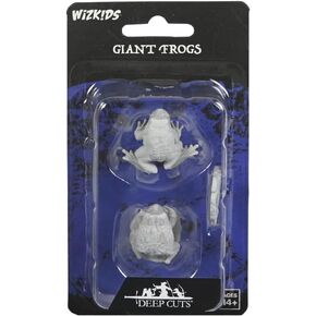 WizKids Deep Cuts: Giant Frogs | Unpainted Miniatures
