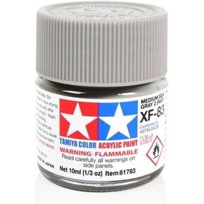 TAMIYA Acrylic Mini XF-83 Med Sea Gray 2 RAF 10ml Bottle TAM81783 Plastics Paint Acrylic
