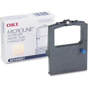 Okidata Ribbon for MI380/390+/391+ Series Printers (Black)