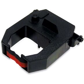 COMPUMATIC Compatible Replacement Ribbon Cartridge for Icon CT-900 and TL-300 Time Clocks, Black/Red Ink S2030-01