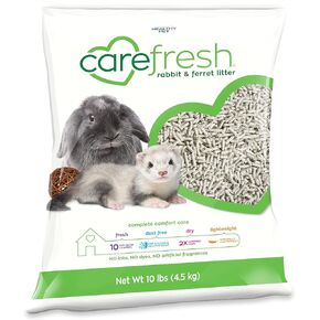 carefresh Rabbit & Ferret Dust-Free, Lightweight Litter, 10 lb