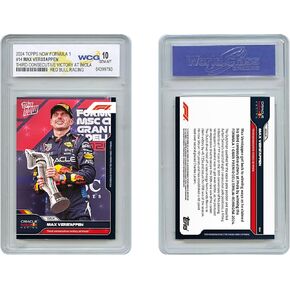2024 Topps الآن Max Verstappen Formula 1 VICTORY F1 CARD #14 - GEM GEM MINT 10