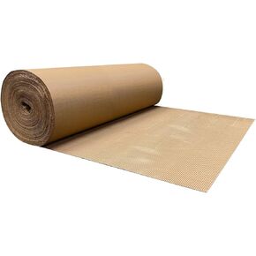 UOFFICE Corrugated Wrap 48" x 250' x 1/8" Thick - B Flute - Cardboard Wrap