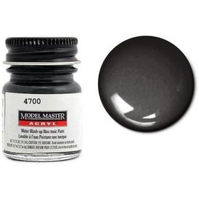 Semi Gloss Black .5 Oz Acrylic Paint Model Master