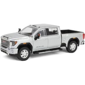 Truck 1/64 2022 GMC Sierra 2500 Denali, Quick Silver Metallic, Karson Diecast 51545-B