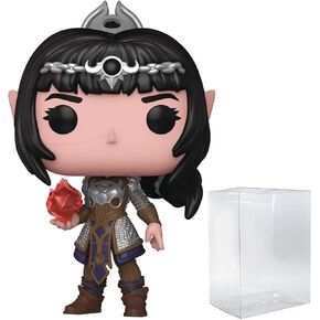 POP Games: Baldur's Gate - Shadowheart with Artifact Funko Vinyl Figure (Bundled with Compatible Box Protector Case), Multicolor, 3.75 inches