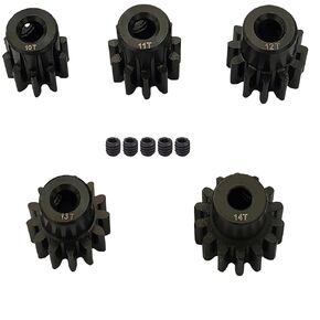 32P 3mm Rc Pinion Gear Set 10T 11T 12T 13T 14T for 1/10 Traxxas Rustler Slash Stampede 4X4 VXL Ultimate TRX-4 TRX-6 ST Rally Upgrades Parts