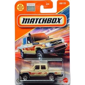 Matchbox '17 Toyota Landcruiser 78 [Tan], 109/125, 1:64 Scale Diecast Car