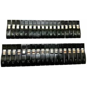 Sewing - AlphaClips Large 2" - 7228705898594 - Quilting Clips