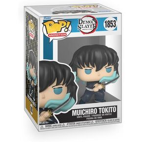 Pop Anime: Demon Slayer - Muichiro Tokito Vinyl Figure Collectibles Bundle with Compatible Funko Box Protector
