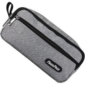 Hard Shell Pencil Case – Large Capacity Stationery Organizer for Students, 22x7x11cm, Shockproof EVA with Zipper, Multi-Color Pen Box for School, Travel & Office