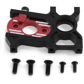 Alloy Motor Mount Fixed Holder Seat with Quick-Release for Arrma Kraton 6S BLX, Outcast 6S BLX, Typhon 6S BLX, Talion 6S BLX, Notorious 6S BLX, Senton 6S BLX Upgrade Parts (red)