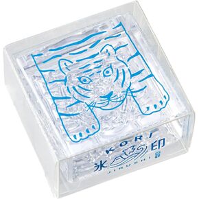 King Jim CLS33-003 Tiger Clear Stamp Ice Mark Large