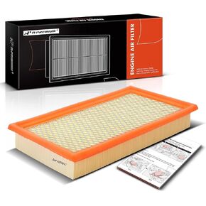 A-Premium Engine Air Filter Compatible with Ford, Lincoln, Mazda & Mercury Models - Edge(07-14), Explorer(11-23), Flex(09-19), Fusion, Taurus(08-19), Aviator, MKS(09-16), MKX, MKZ, 6, CX-9, Sable