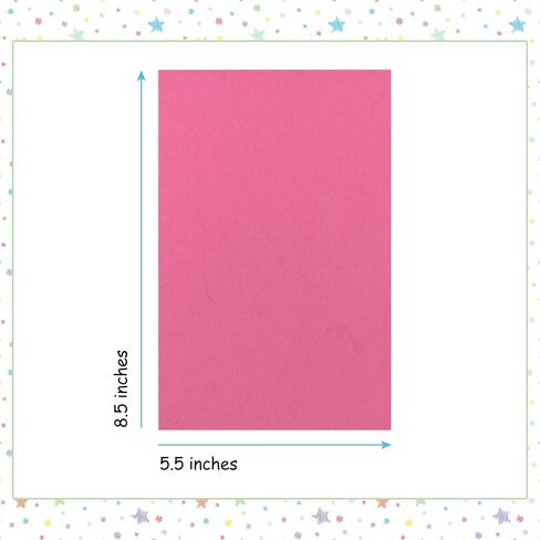 Hygloss Craft Foam Sheets ، Purple 10 Count in Saudi Arabia