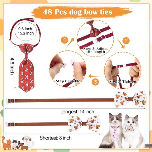 Sanwuta 108 Pcs Summer Bandanas Hawaii Bandanas for Dogs Colorful Bow Ties Pet Bowknot Triangle Pet Scarf Collar Bowtie for Spring Summer Holiday Birthday Grooming Costume Accessories in Saudi Arabia