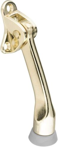 Litepak Rickdown Door Stop Premium حامل Flip Doorstop 4 "(Satin Nickel ، 2 Pack) in Kuwait