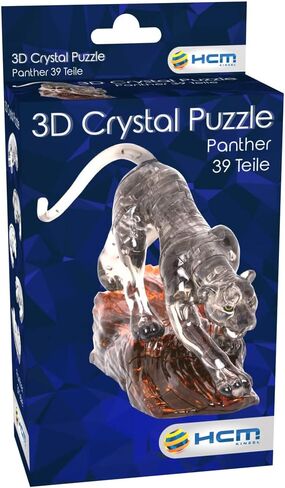 59177 3D Crystal Puzzle Giraffe Pair 38 Pieces, Yellow in Kuwait