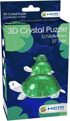 59177 3D Crystal Puzzle Giraffe Pair 38 Pieces, Yellow in Kuwait