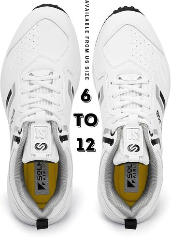 SOLM8 S1 Rubber Spikes - Lightweight Cricket Shoes for Men and Women - Durable Grip, Superior Protection (2024 Edition) in Saudi Arabia
