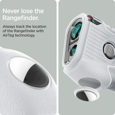 حافظة Spigen Golf Fit Rangefinder من السيليكون مصممة لحافظة Bushnell Pro X3 Rangefinder - رمادي فاتح in Saudi Arabia