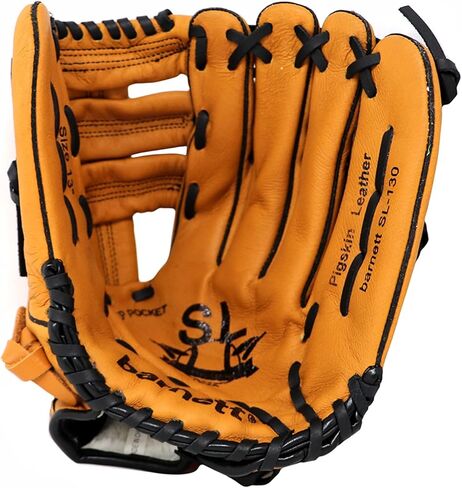 SL-130 Leather Baseball Glove, Outfield, Size 13, Brown (REG (Right Hand Throw)) in Saudi Arabia