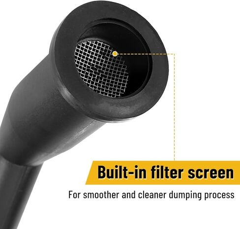 Gas Can Spout Nozzle Set Replacement Universal Kit Leakproof Angle Filter Screen Gasket Vent Cap Drill Bit for Old Gas Can 3 Pack in Kuwait