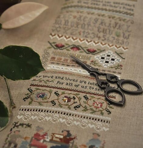 Zweigart 25ct Dublin 100% Linen evenweave for Embroidery | 18x27 inches | Linen Fabric for Counted Cross Stitch (Antique White 101) in Kuwait