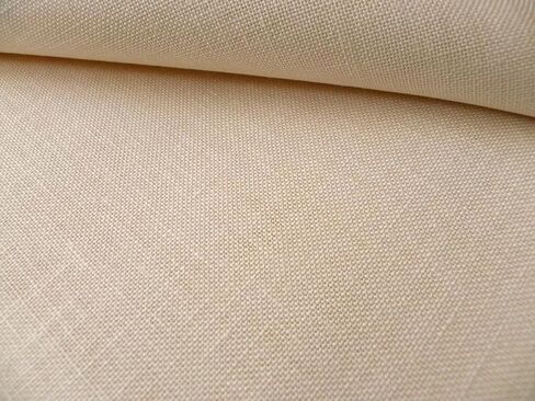 Zweigart 25ct Dublin 100% Linen evenweave for Embroidery | 18x27 inches | Linen Fabric for Counted Cross Stitch (Antique White 101) in Kuwait