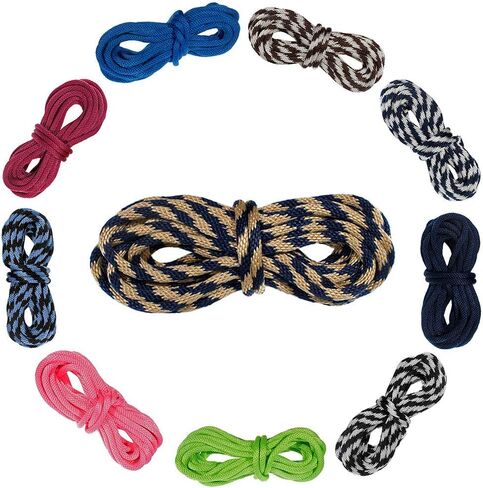 Paracord Planet Solid Braid Utility Rope - كل الغرض من الحبل الصلب MFP Derby - الرياضة والترفيه ، الحرف ، المناظر الطبيعية ، الحيوانات الأليفة ، الديكور - الولايات المتحدة مصنوعة (أزرق ، 1/2 بوصة × 50 قدمًا) in Kuwait