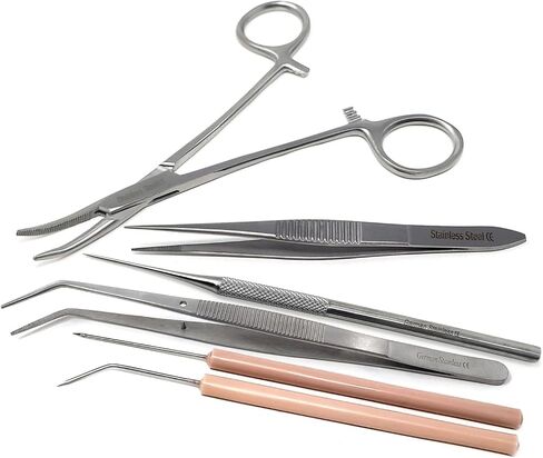 A2Z Rerooting Rehairing Tool Kit for Dolls & Ponys, Hair Replug Set - Includes Soft Scalp Puncher Pricker, Serrated Pliers, Custom Doll Making Supplies, DIY Craft Doll Making Accessories - Set of 6pcs in Saudi Arabia