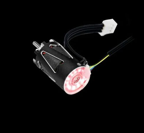 Furitek LumaPower w/LED Brushless Sensored Motor for 1/24 1/28 Mini-Z/MiniDrift Fits Furitek Microboost ESC - Mini RC Drift Car, Racing Car Electronics (Black - 5500kv (FUR-2611)) in Saudi Arabia