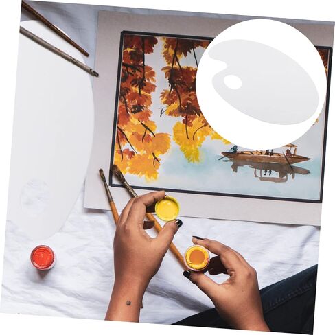 Angoily 1pc لوحة لوحة أكريليك لوحة صينية فن خلط للزيت للأصباغ المائية تصميم مريحة باليد مناسبة للمبتدئين الفنانين in Saudi Arabia