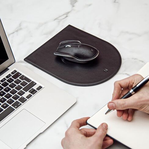 LUNAR ARTEFACTS Podium Desk Italian Leather Pad Racing Green Leather– Mouse Pad, Writing Blotter, Non-Slip Office Desk Mat for Home or Work in Saudi Arabia