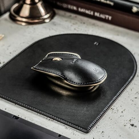 LUNAR ARTEFACTS Podium Desk Italian Leather Pad Racing Green Leather– Mouse Pad, Writing Blotter, Non-Slip Office Desk Mat for Home or Work in Saudi Arabia