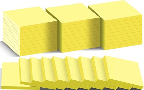 (36 Pack) Sticky Notes 3x3 in Post, Yellow Self-Stick Note Pads it, Strong Adhesive, Easy to Post for Home, Office, Notebook in Saudi Arabia