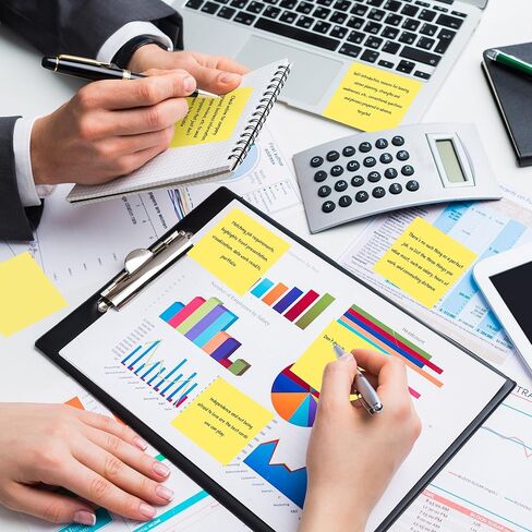 (36 Pack) Sticky Notes 3x3 in Post, Yellow Self-Stick Note Pads it, Strong Adhesive, Easy to Post for Home, Office, Notebook in Kuwait