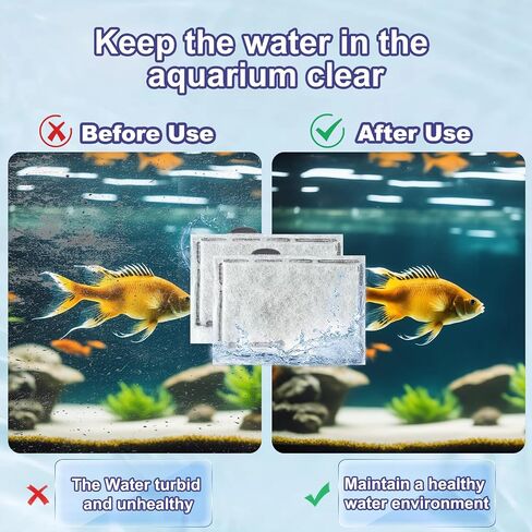 10 Pack Small Filter Cartridges for Aqueon,Small Fish Tank Replacement Filter for Aqueon QuietFlow E Internal Power Filter Size 10 and MiniBow Aquarium Filters Size 1, 2.5 and 5 Gallon in Saudi Arabia